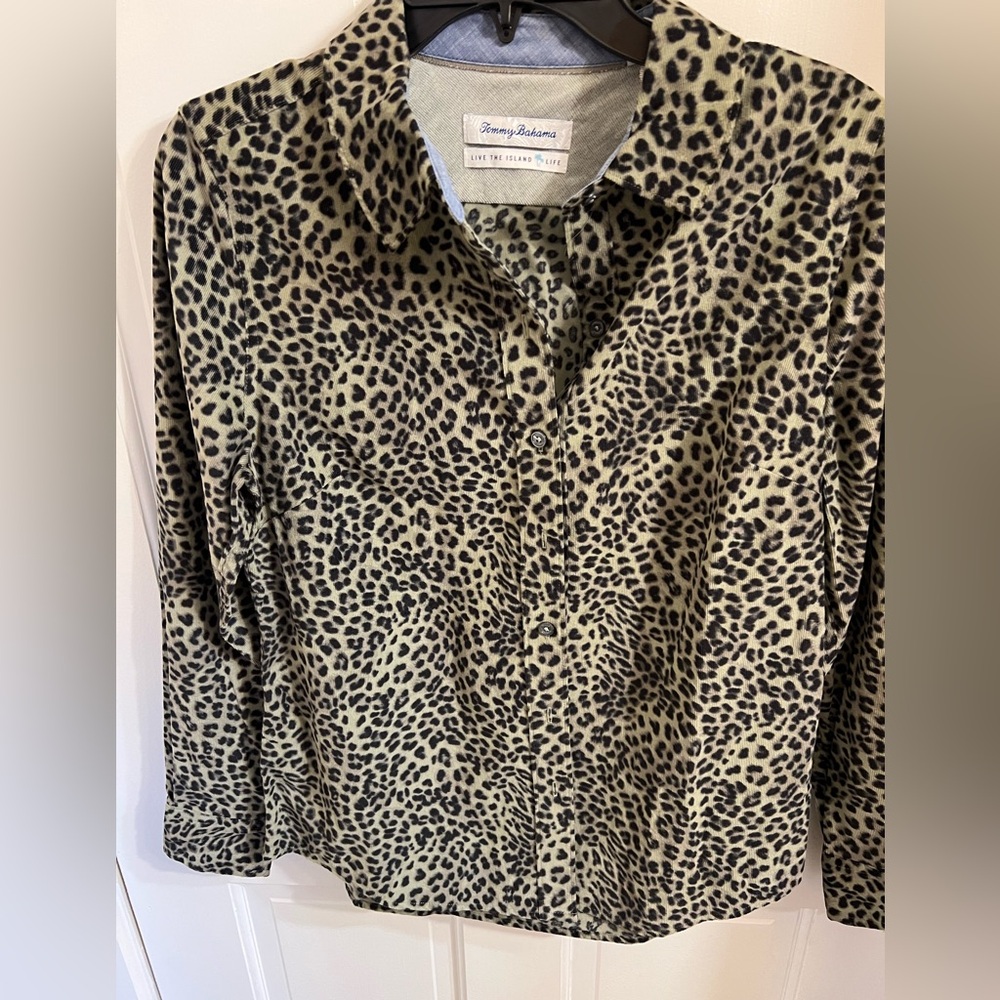Tommy Bahama size small corduroy shirt